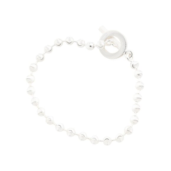GUCCI Sterling Silver Made In Italy Sterling Silver Boule Bracelet - Picture 1 of 2